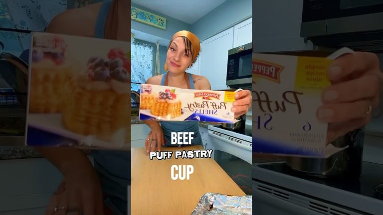 Got Blazed 💨 and made Beef Pastries 👀🔥 #foodie