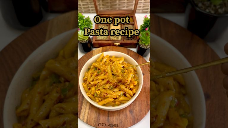 ‼️viral one pot pasta recipe ‼️#pastarecipe #easypastarecipe #pasta