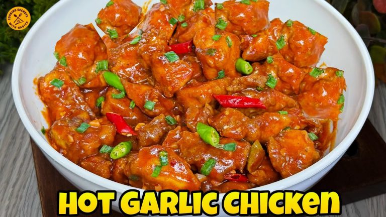 Hot Garlic Chicken Recipe | Restaurant Style New Chilli Garlic Chicken Gravy