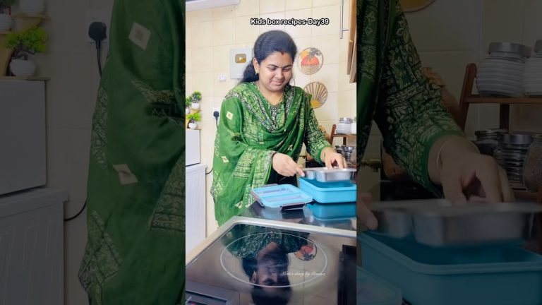 Day39🍱Kids Lunchbox Recipes #shorts #ytshorts #teluguvlogs #recipe #lunch #lunchbox