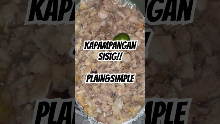 Sunday Pulutan? Let’s Make Classic Pork Sisig!