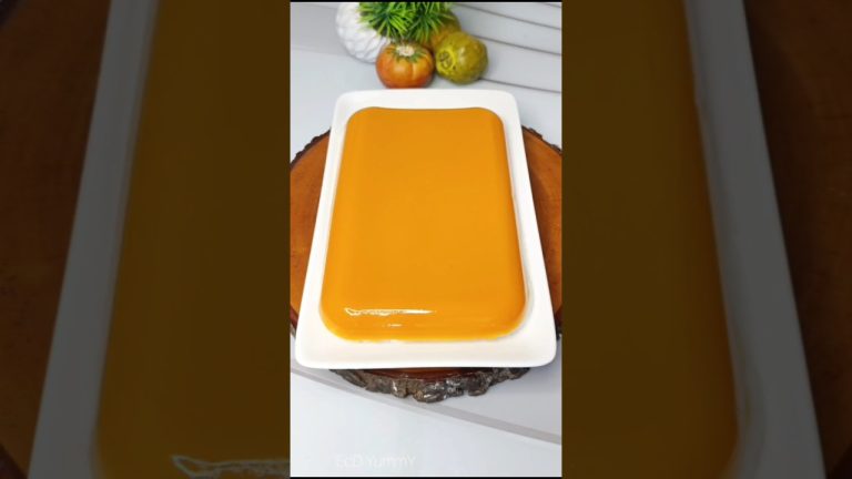 Mango Milk Pudding 🤤😍😍 #shorts #milkpudding #pudding #food