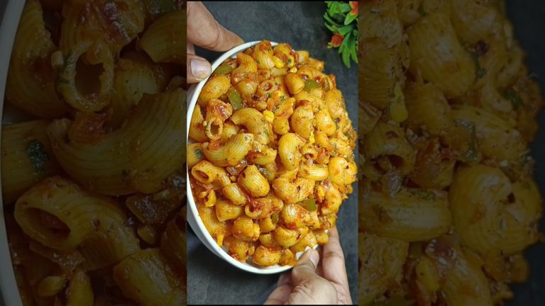 Masala Macaroni Pasta Recipe #youtubeshorts #shorts #shyamrasoi #pasta