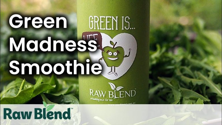 How to make a Green Madness Smoothie in a Vitamix Blender | Recipe Video