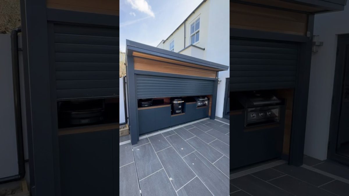 CHECKOUT THIS AMAZING BBQ POD WE BUILT ๐๐ฅ