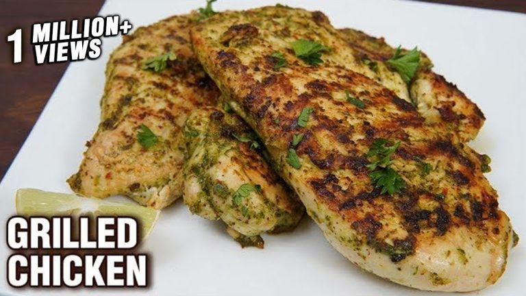 Easy Grilled Chicken – How To Make Grilled Chicken At Home – Simple & Fast Recipe – Tarika