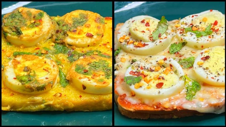 2 Ways to Make Boiled Egg Toast Recipe | Breakfast Special Recipes | Egg Toast Recipe | Egg Sandwich