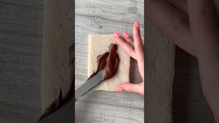 Nutella stuffed French toast