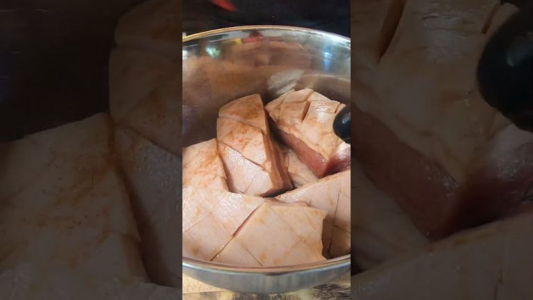 Smoky, Crispy, Melty Pork Belly on the Grill! 🐖🔥 #GrilledPorkBelly #Shorts #BBQSeason