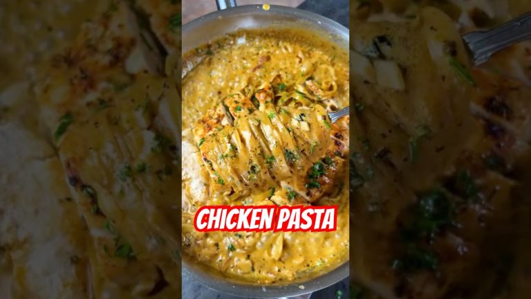 Parmesan Chicken Pasta #food #pastarecipe #pasta