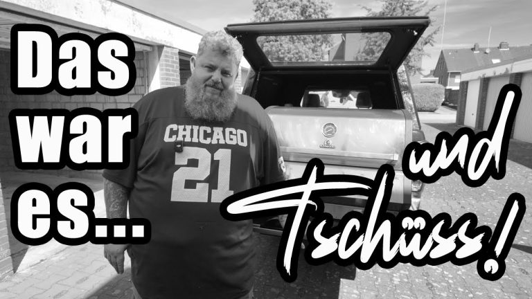 Das war es… Man muss Tschüss sagen, wenn es am Schönsten ist…