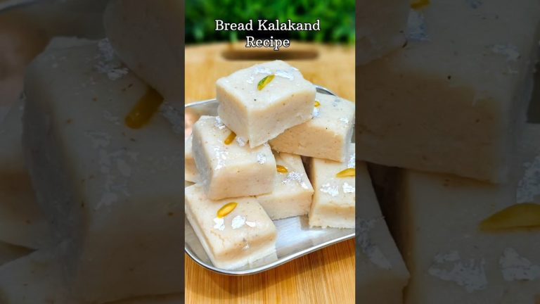 Bina gas jalaye mitai | Milk Powder Sweet Recipe | dessert recipes #shorts #sweet #bread #milkbread