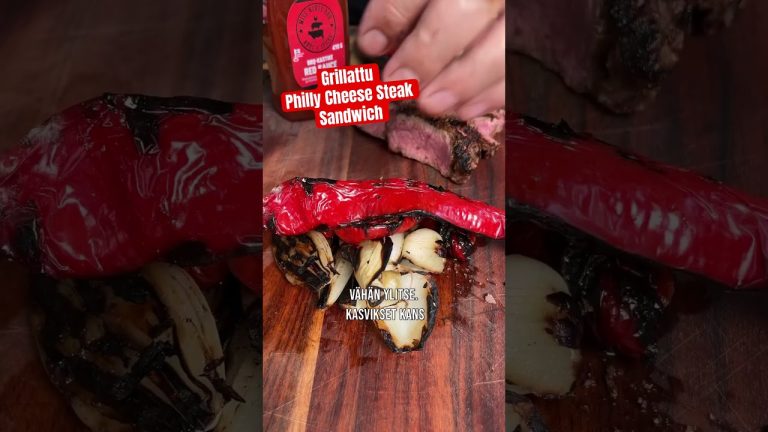 Miss Klose BBQ Rubs & Spices – Grillattu Philly Cheese Steak Sandwich