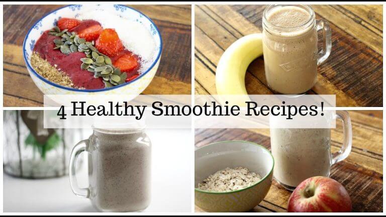 4 Healthy Smoothie Recipes & my Tribest Blender Review | Nic's Nutrition