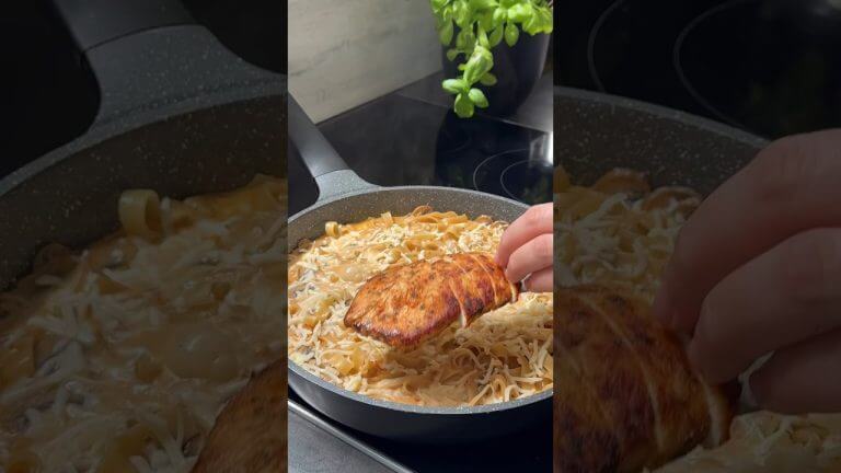 ✨ one pot chicken and pasta #recipe #cooking
