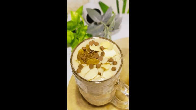 Oats Smoothie Recipe | Weight Loss High Protein Breakfast recipe | ओट्स स्मूदी | No Sugar