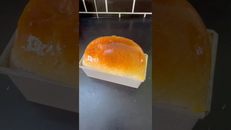 Free baking class#12💥⁉️ஒரு துளி Butter இல்லாமல் milk bread ஆ😳⁉️#shortfeed #shorts #shortvideo