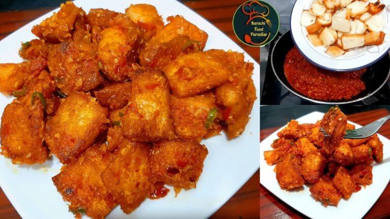 Chilli Bread | Easy Breakfast Recipes | Snacks | Karachi Food Paradise |