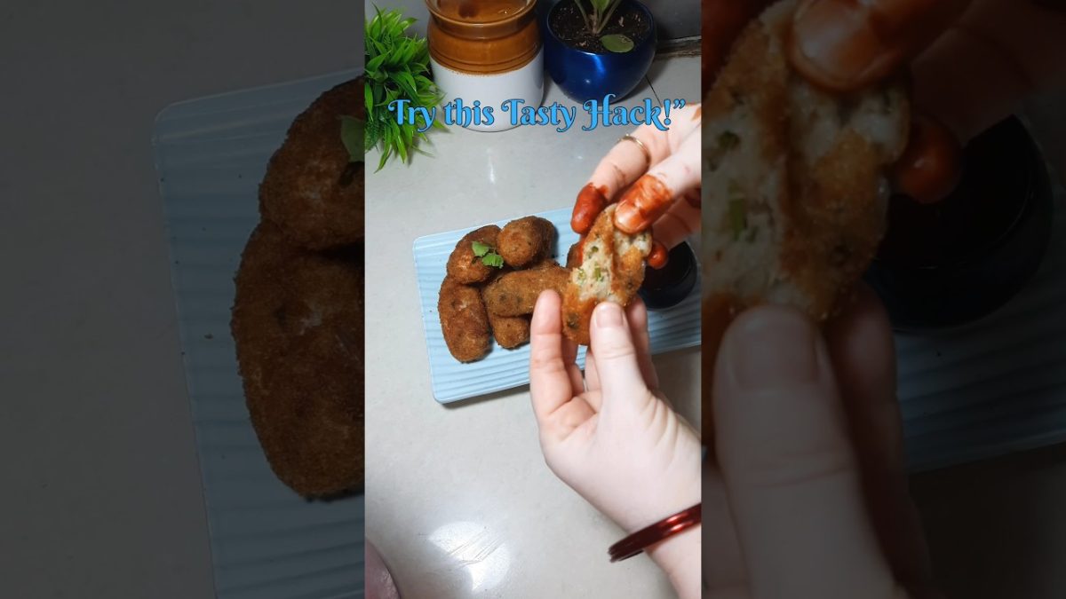 Crispy Bread Cutlets | Easy Snack Recipe with Leftover Bread 🍞🔥