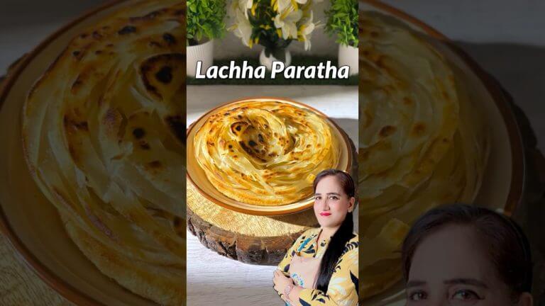 Trending Lachha Paratha Recipe #paratha #recipe #shorts