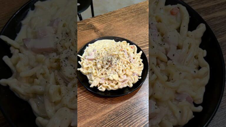 Pasta carbonara #food