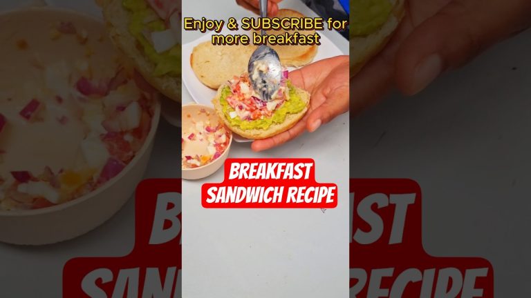 Cooking Tip ✨ The Easiest Bread Egg Sandwich Recipe