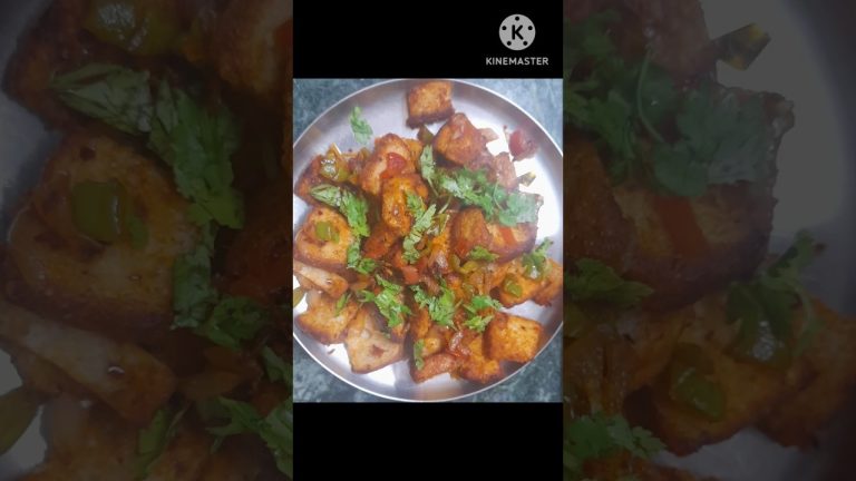 Masala Bread Bites / Quick & Easy Breakfast Recipe#viralshorts