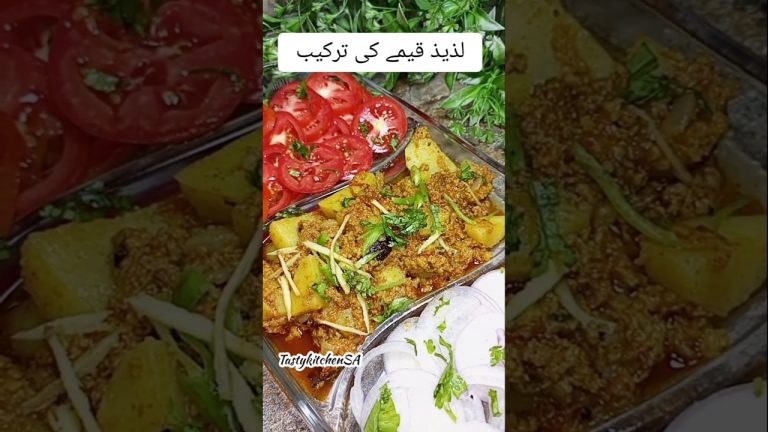 bbq aloo keema | aloo keema recipe | #trending #trendingshorts