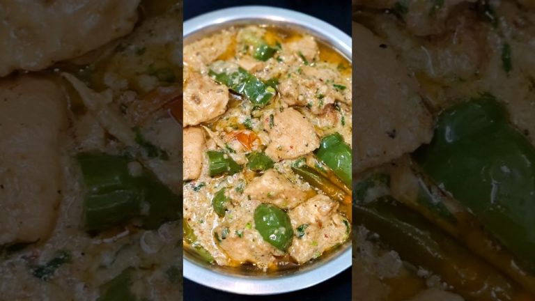 Malai Chicken karahi recipe | Chicken Malai Tikka Gravy #shorts #chickenrecipe #recipe