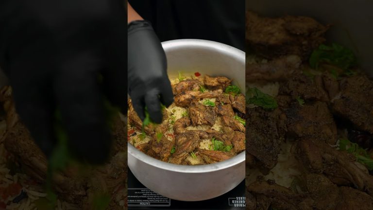 Yemeni Style Chicken Recipe 😋👌 #cooking #asmr #shorts