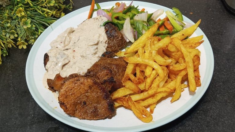 Beef Steak Recipe| Beef steak with Mushroom Sauce@BohraRecipe