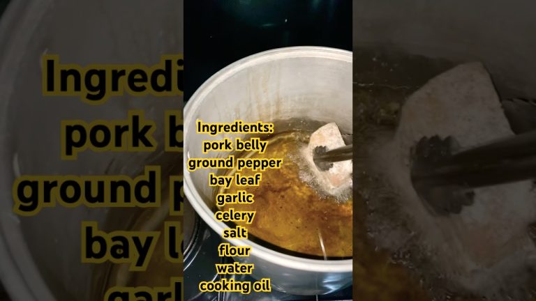 Simpleng Pork Lechon Kawali😋🙏❤️ #cooking #recipe #short