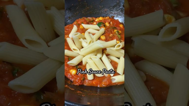 Tried Pink Sauce Pasta Recipe By Ranveer Brar | Atifa’s Recipes #shorts #trending #foodie