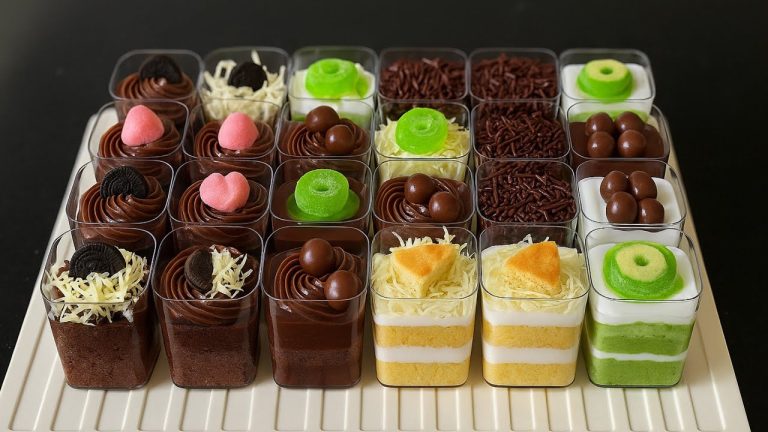 Resep mini dessert terbaru buat ide jualan atau snack box, gak punya oven tetap bisa buat