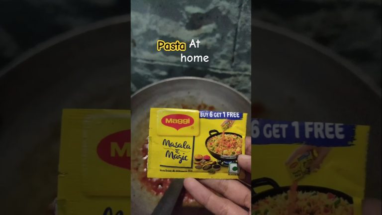 Red souce pasta at home 🥣🥞🤤 #pasta #pastarecipe