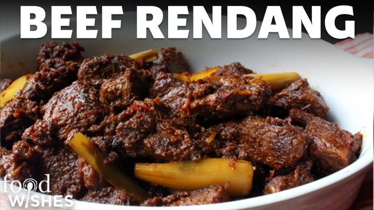 How to Cook Beef Rendang (Spicy “Dry” Curry Beef) | Food Wishes