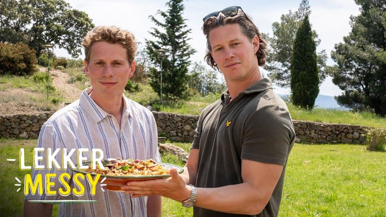 Putanesca met halloumi & BBQ lamskotelet – Lekker Messy – S1 – Aflevering 12