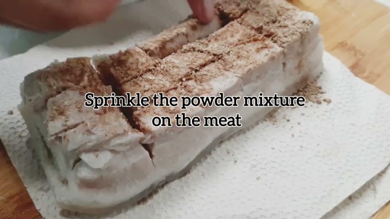 EASY CRISPY PORK BELLY | Crispy Outside, Juicy Inside || Air Fryer Recipe