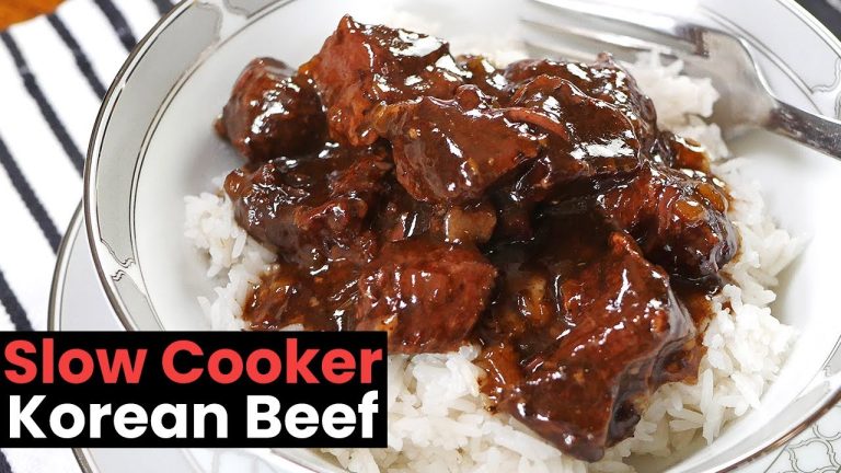 Slow Cooker Korean Beef