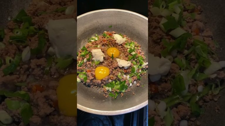 Simpleng Luto Sa  Giniling Na Baboy 😋#cooking #filipinofood #simple #shorts