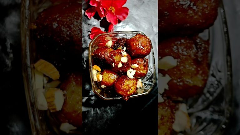 Instant easy Bread Gulab Jamun #shorts #gulabjamun #breadgulabjamun #rakshabandhan