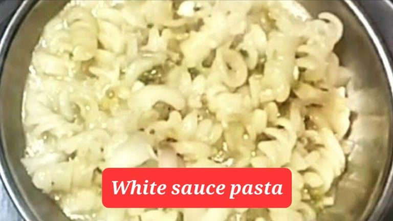 white sauce pasta recipe | व्हाइट सॉस पास्ता | creamy pasta recipe in white sauce