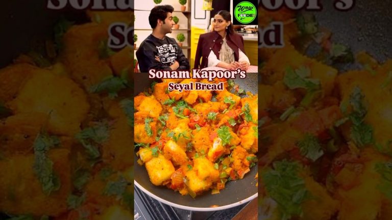 Sonam kapoor's favourite / Seyal bread recipe #shorts #youtubeshorts