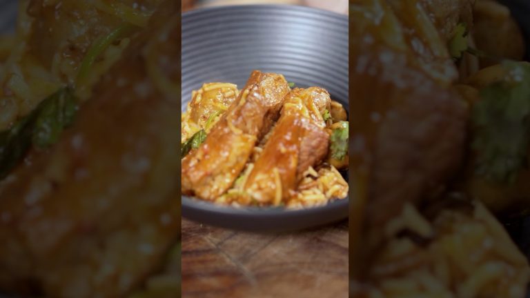 FIDEO CON COSTILLITAS 🔥 #shorts