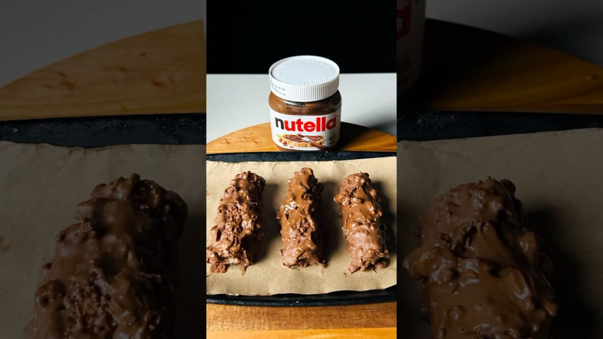 Nutella Twist Bread 🍞 #shorts