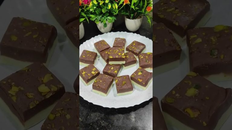 best indian chocolate burfi recipe | indian dessert recipes | indian sweet for festival