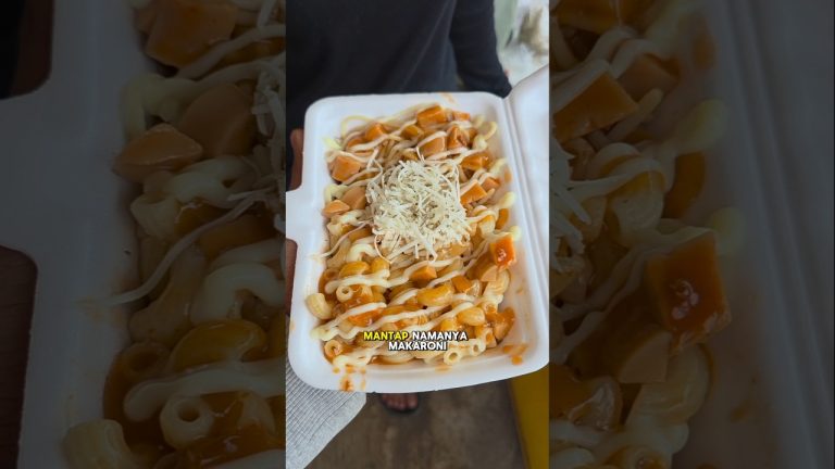 makaroni campur spageti disausin harga 10k #food #foodie #kuliner #idejualan