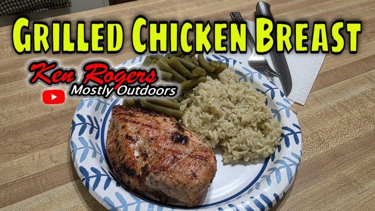 Grilled Chicken Breast on the Monument Grill