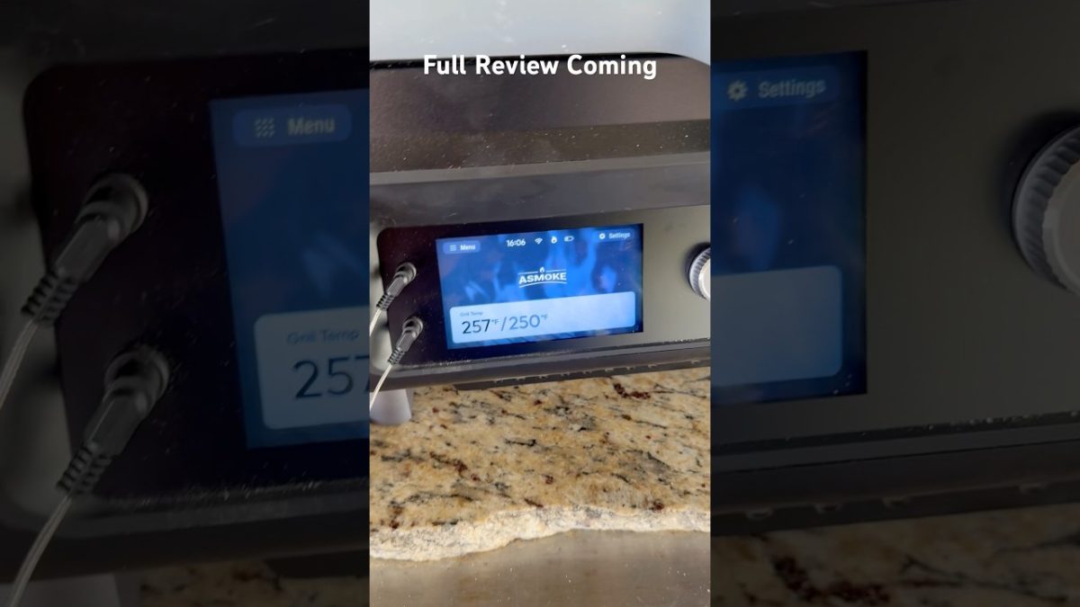 Battery Operated Pellet Grill #bbq #pelletgrill #shorts