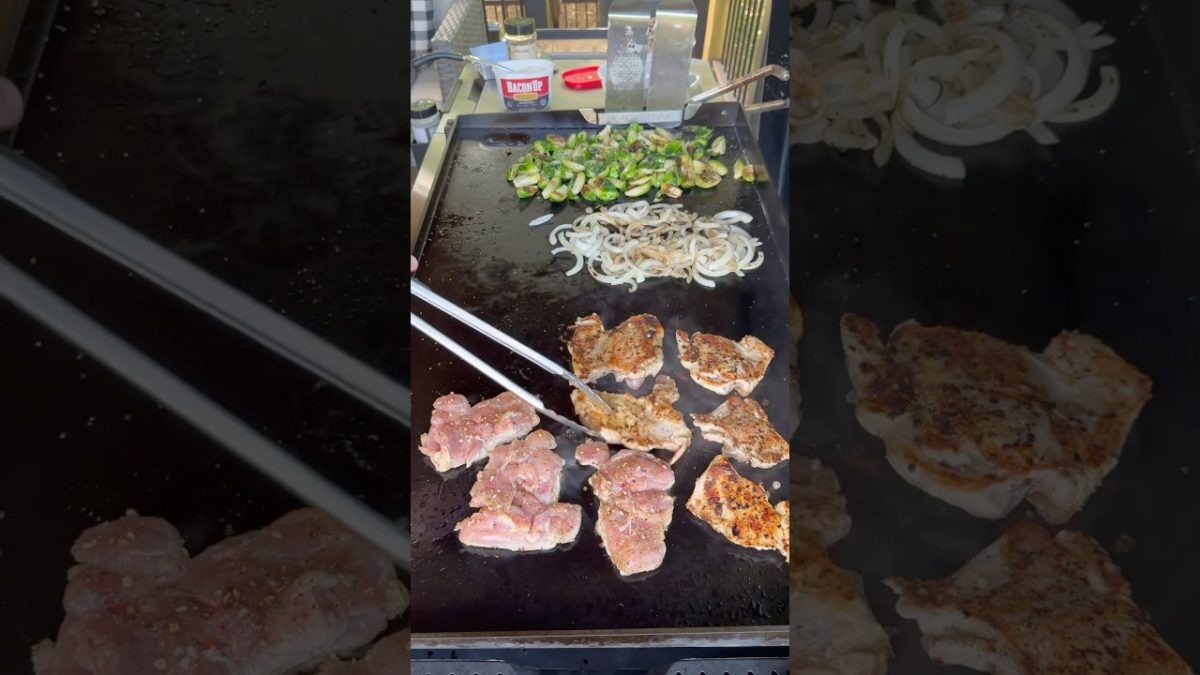 Delicious and healthy grilled chicken! #griddle #blackstone #recipe #grilled